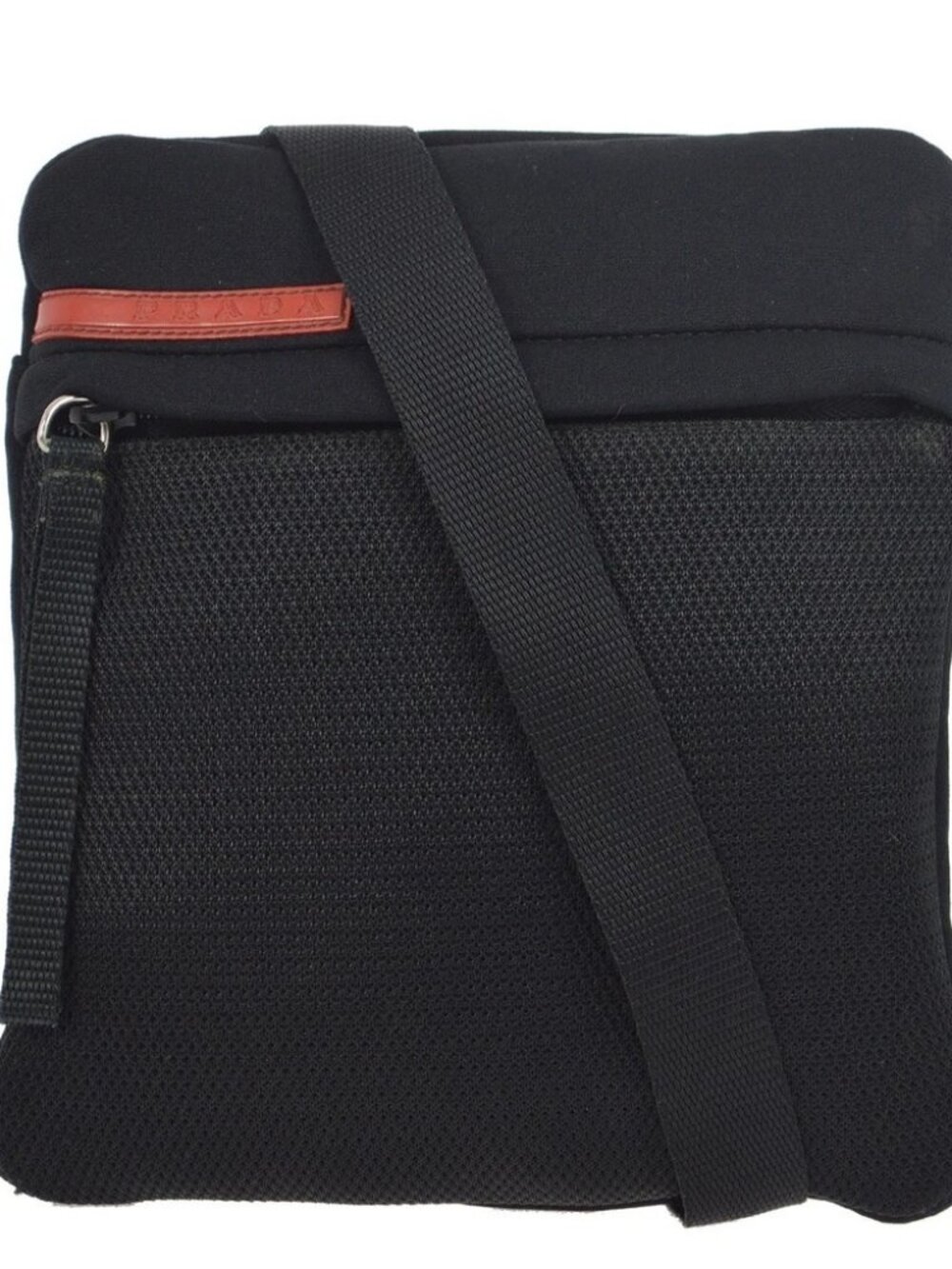 Prada Black Nylon Crossbody Bag 105 KK91664